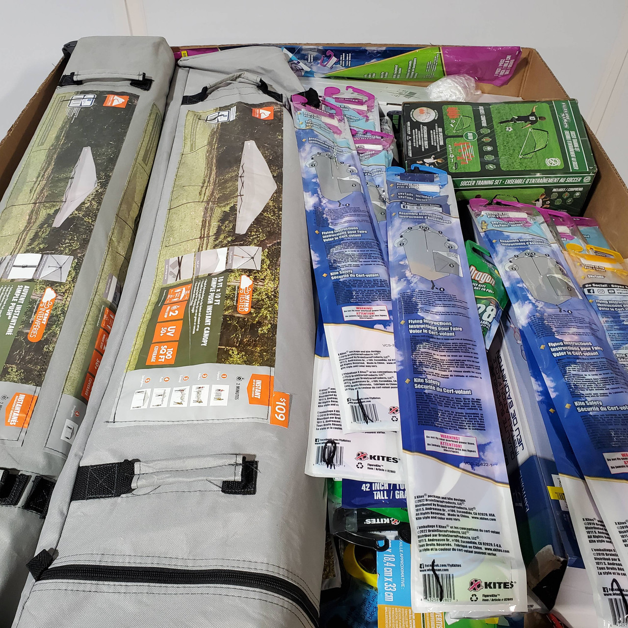 124 units of Sports & Outdoor - MSRP $2,875 - Returns (Lot # 703820)