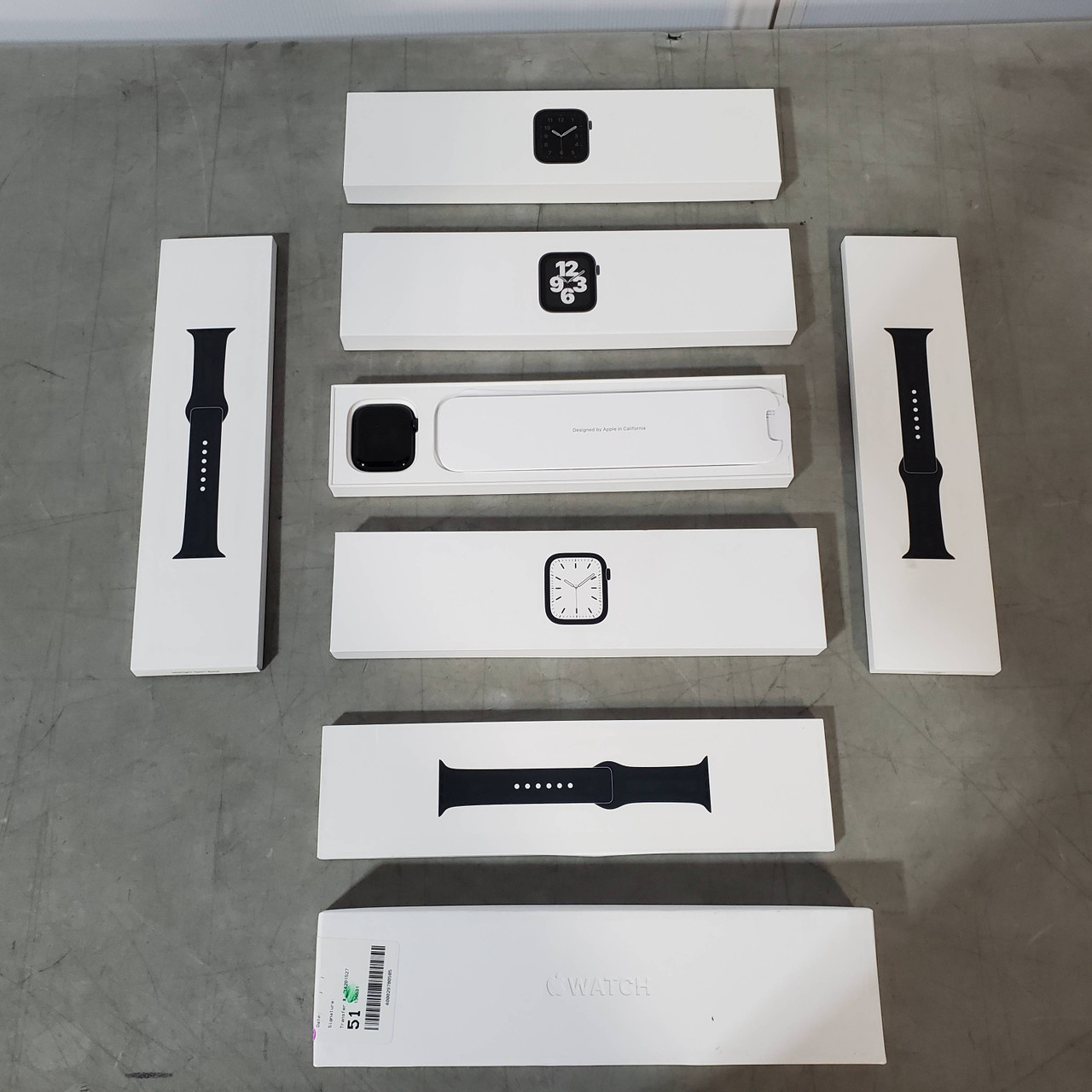 25 units of High Value Apple Watches - MSRP $12,663 - Salvage (Lot # 700314)