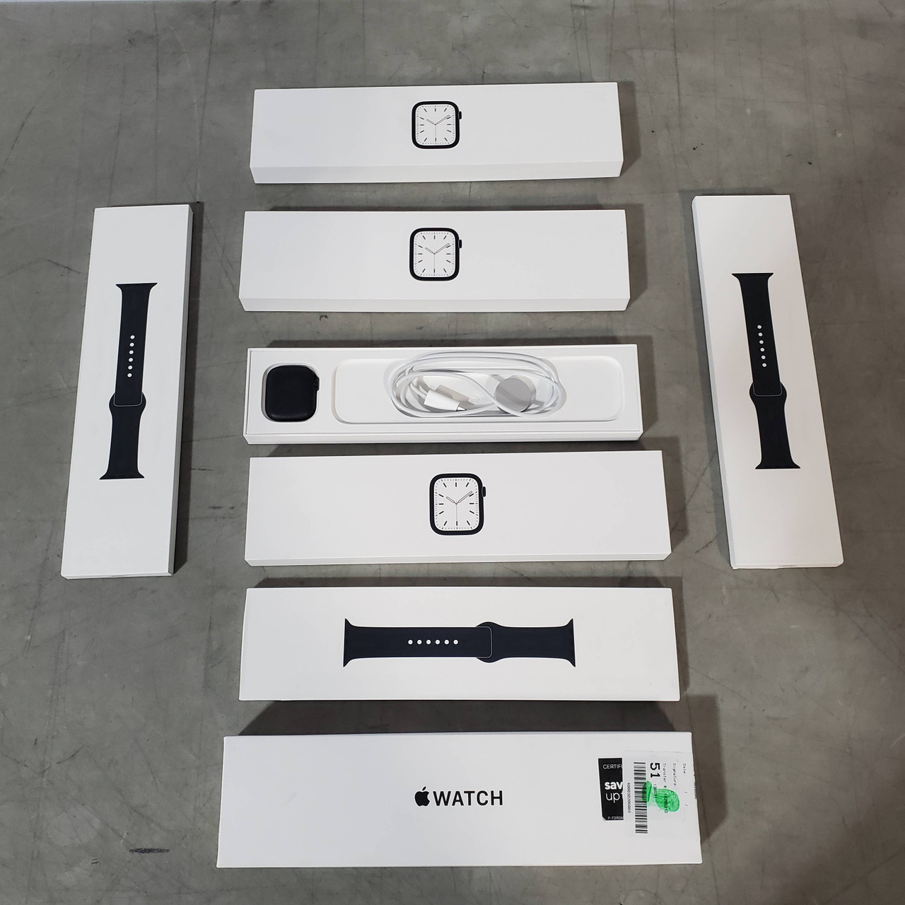 32 units of High Value Apple Watches - MSRP $15,409 - Salvage (Lot