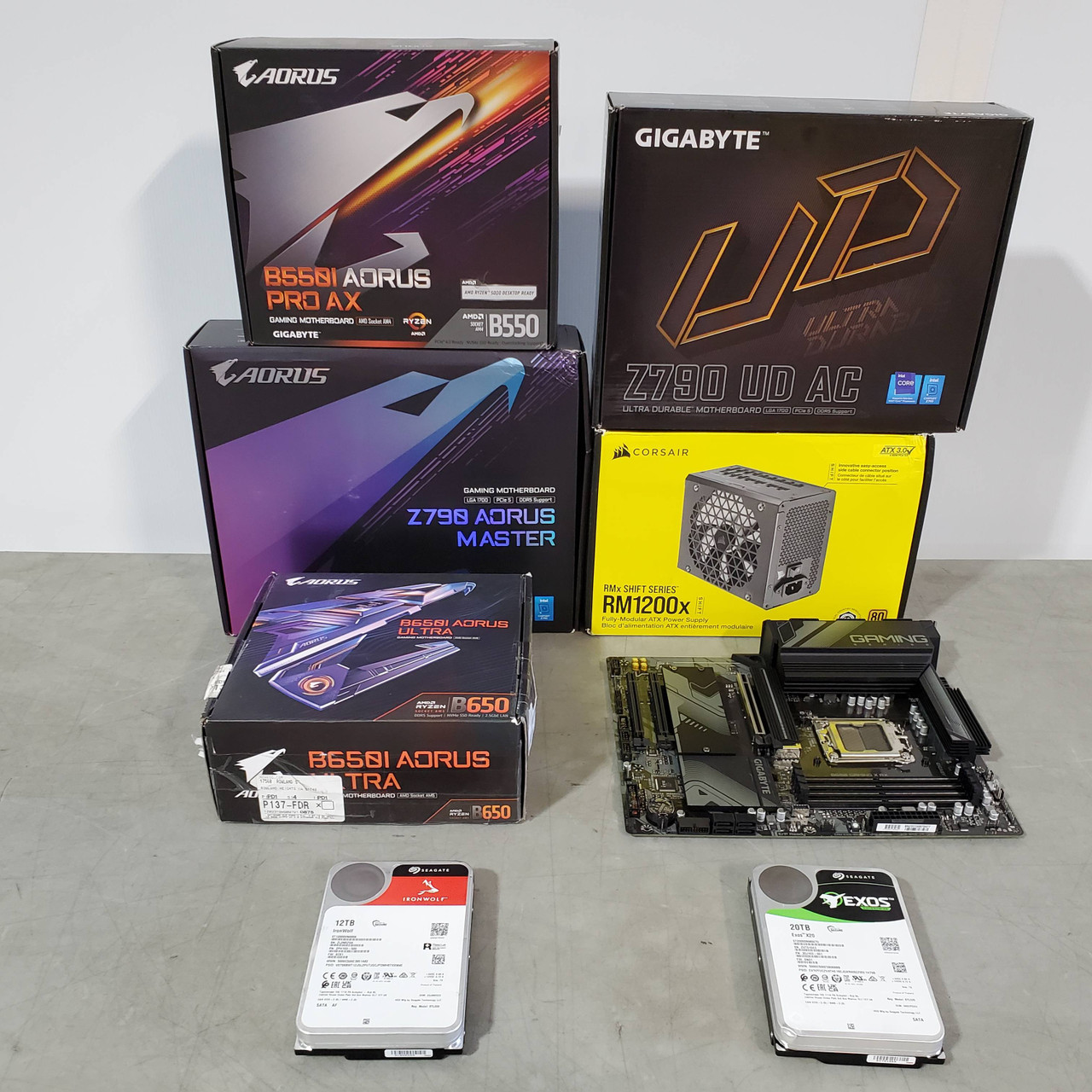 21 units of High Value Computer Components - High Value - MSRP $9,953 - Salvage (Lot # 707534)