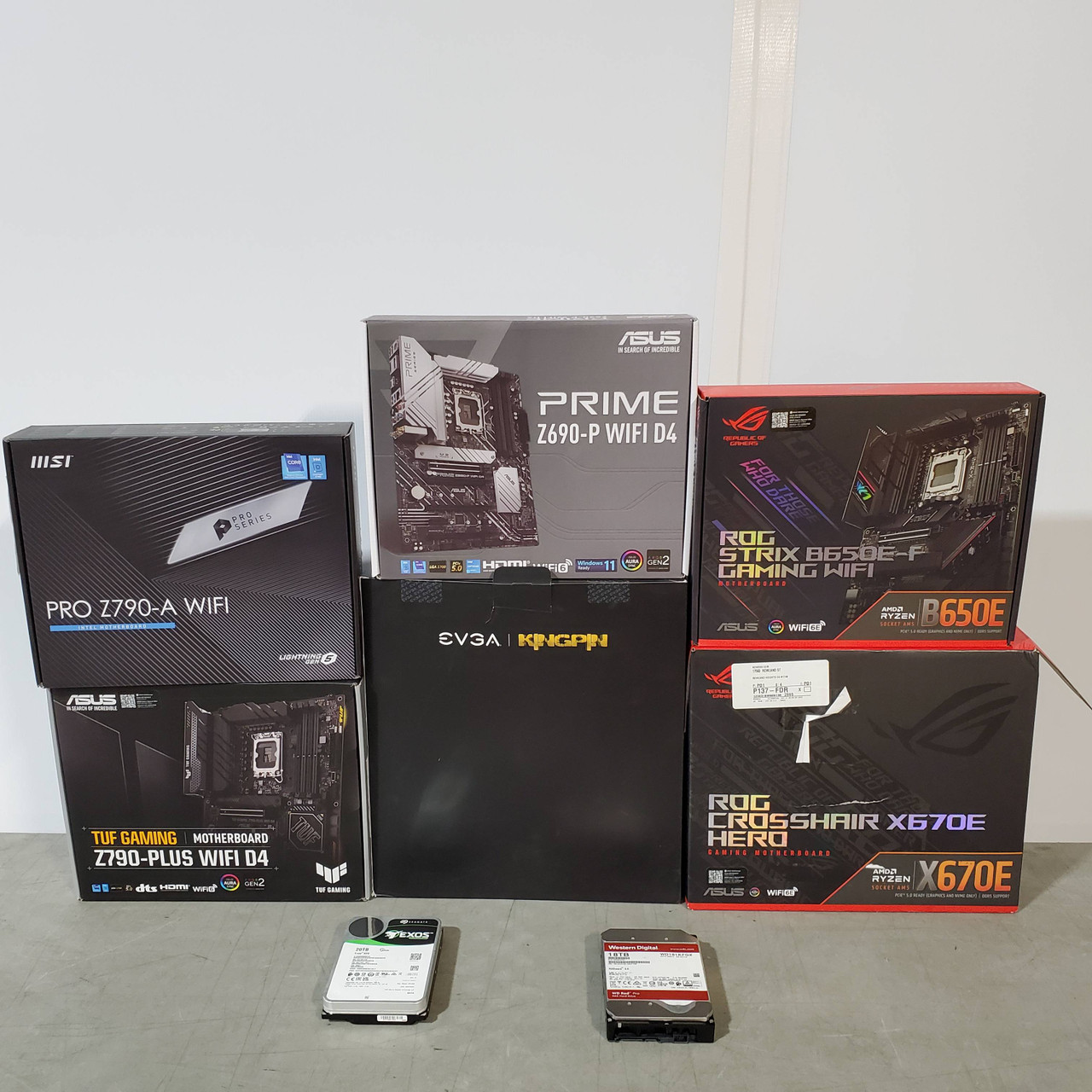 19 units of High Value Computer Components - High Value - MSRP $12,117 - Salvage (Lot # 707546)