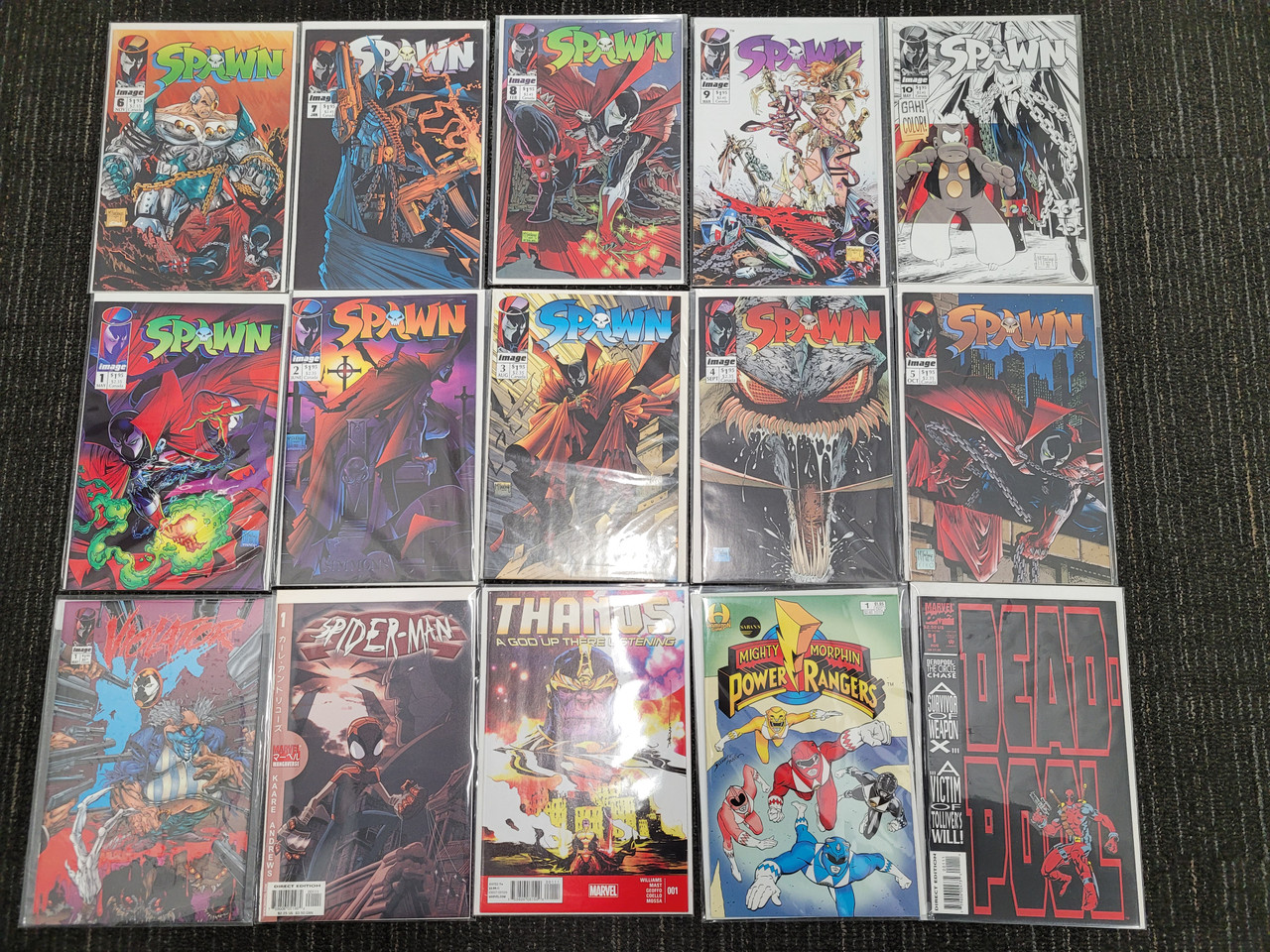 738 units of Comic Books Collection (Spawn, Wolverine, Spider-Man