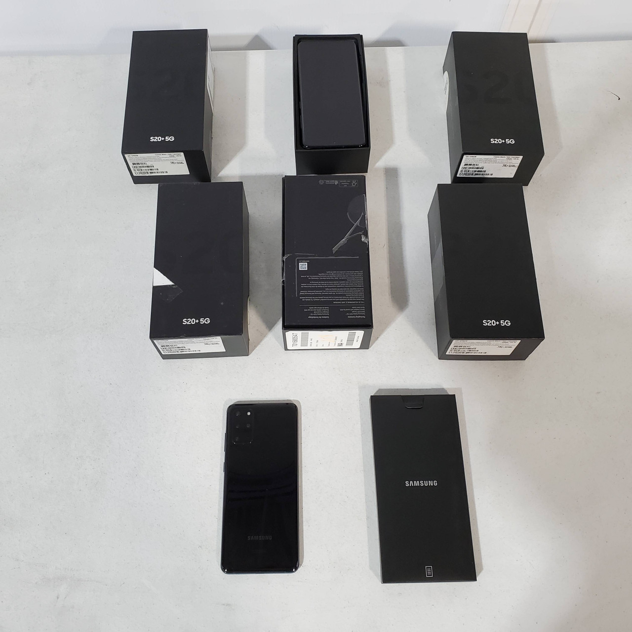 10 units of High Value Samsung Galaxy S20+ 5G Smartphones - MSRP $9,999 - Salvage (Lot # 713712)