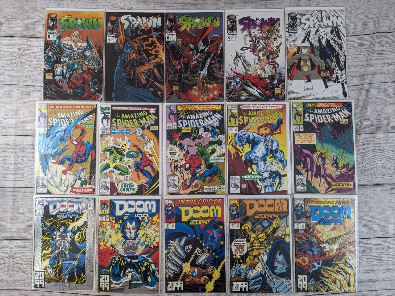 272 units of Comic Books Collection (Spawn, X-men, Venom & More) - MSRP $2,212 - Like New (Lot # 726701)