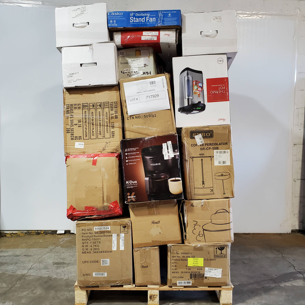 51 units of Small Appliances - MSRP $5,449 - Salvage (Lot # 717929)