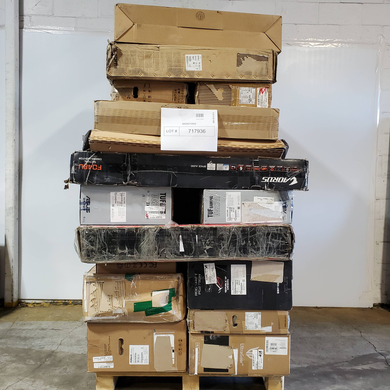 30 units of Monitors - MSRP $15,105 - Salvage (Lot # 717936)