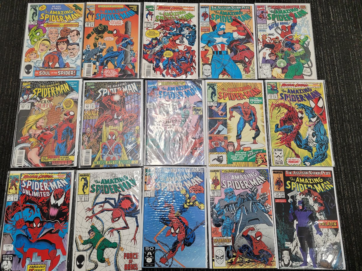 127 units of Comic Books (Spider-Man, G.I. Joe, Hulk & More) - MSRP $1,341 - Like New (Lot # 727601)