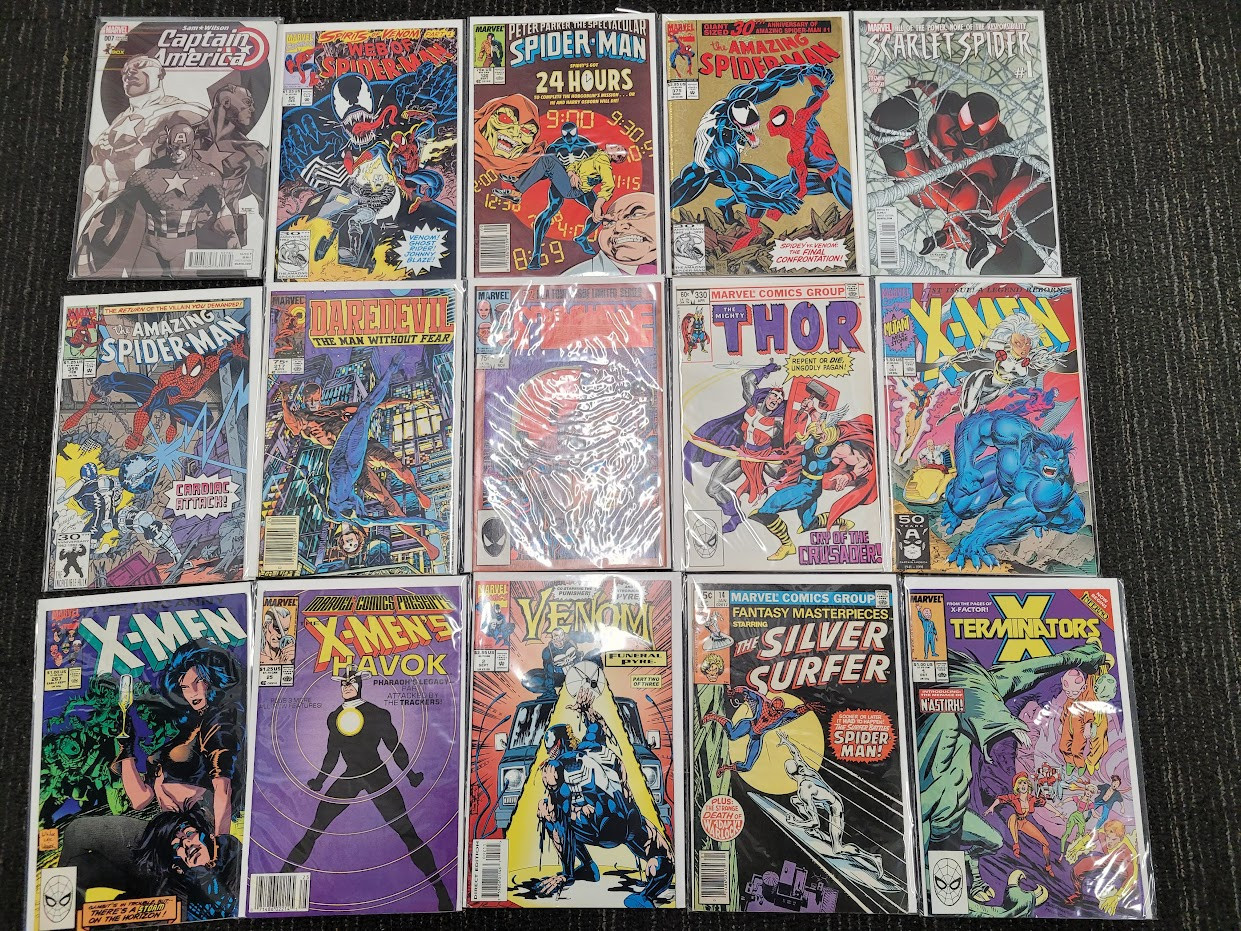 135 units of Comic Books (Spider-Man, Secret Wars & More) - MSRP $1,629 - Like New (Lot # 727602)