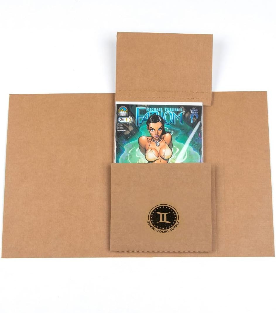 2000 units of Gemini Comic Book Flash Mailers - MSRP $4,000 - Brand New (Lot # 721602)