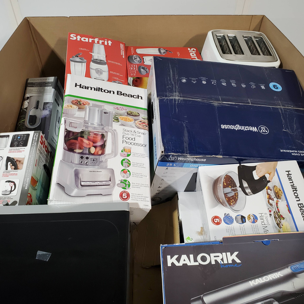 24 units of Small Appliances - MSRP $1,966 - Returns (Lot # 720250)