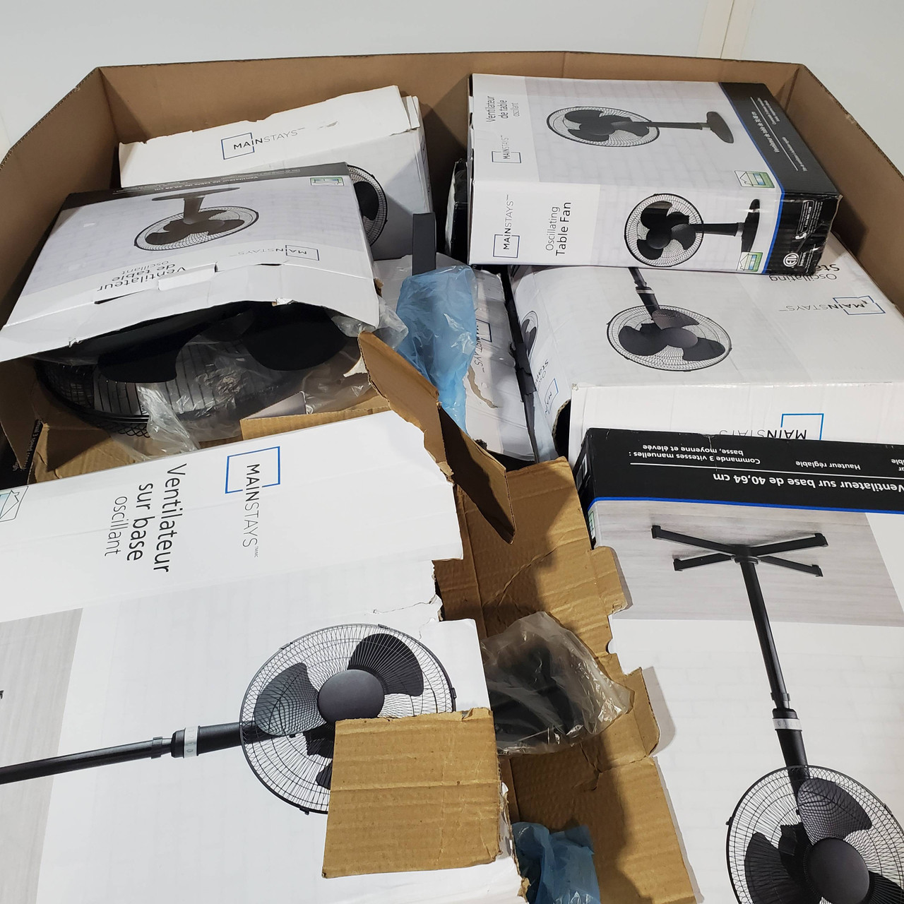 32 units of Mainstays Fans - MSRP $700 - Returns (Lot # 720510)