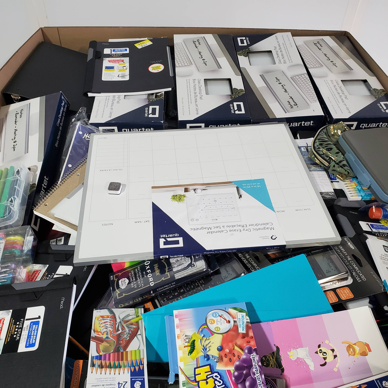 1417 units of Office & School Supplies - MSRP $5,883 - Returns (Lot # 721113)