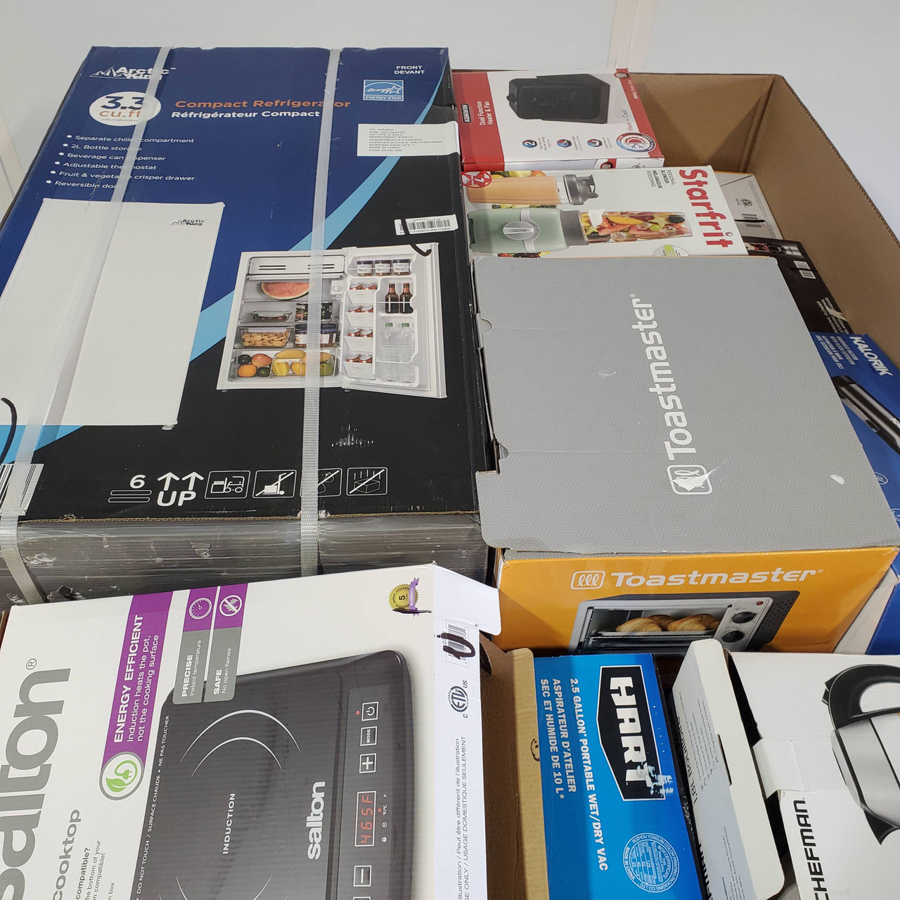 20 units of Small Appliances - MSRP $1,533 - Returns (Lot # 721239)
