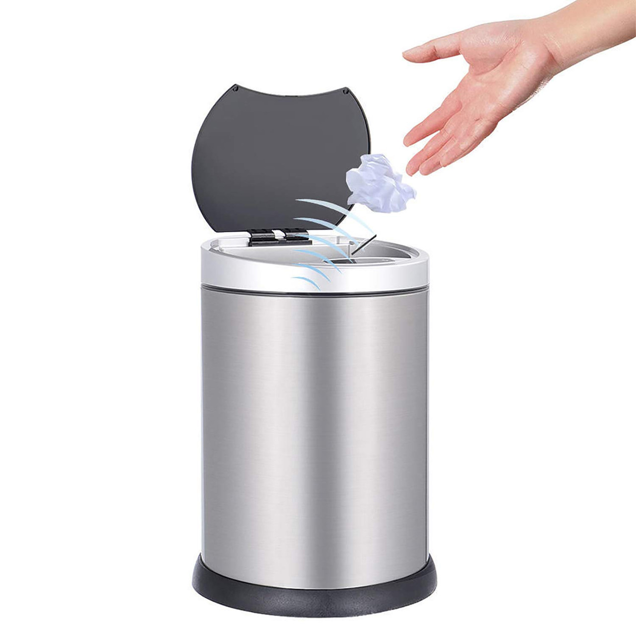 48 Units of Smart Induction 6L Automatic Sensor Trash Cans - MSRP $3,168 - Brand New (Lot # BN730403)