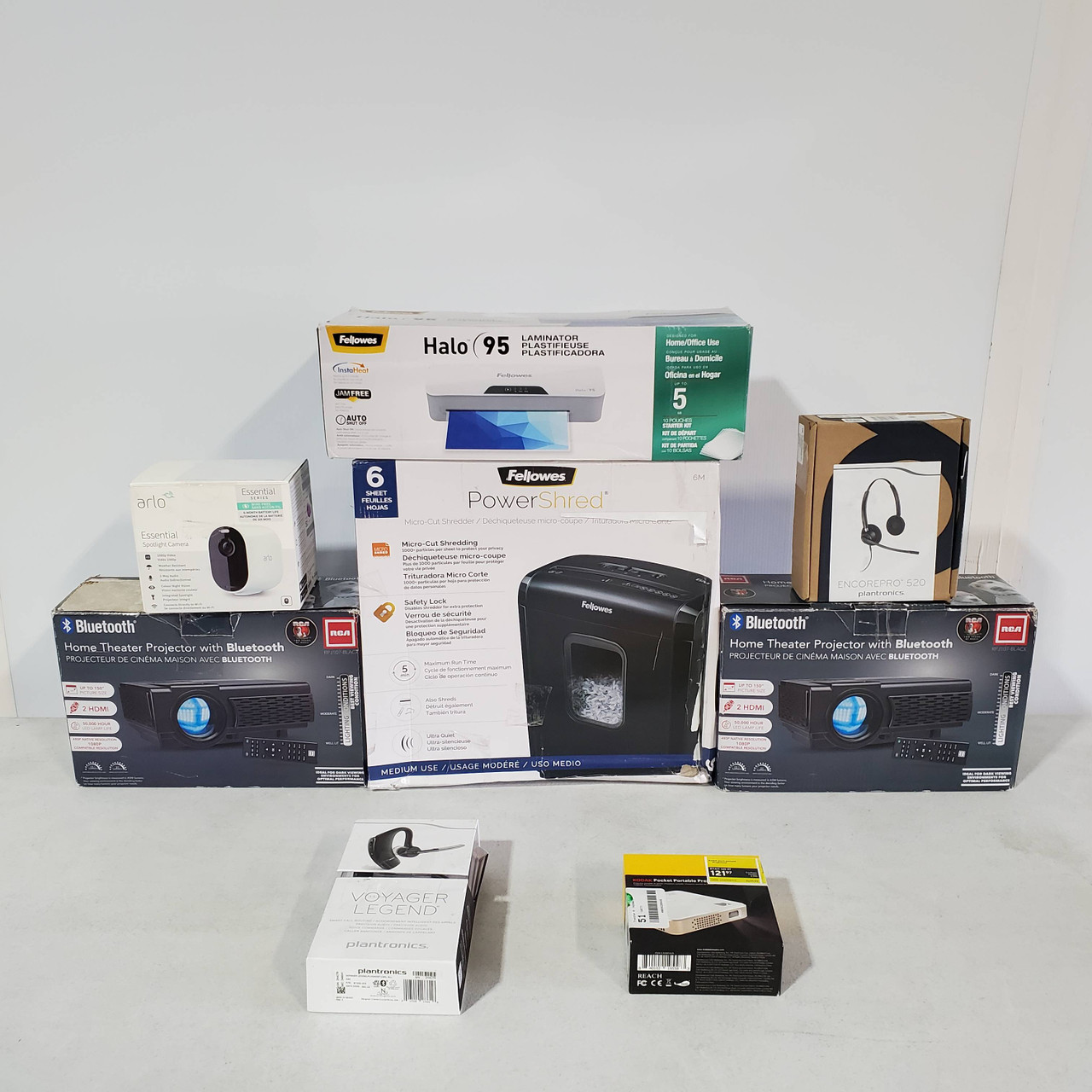 9 units of Office Electronics - MSRP $1,256 - Salvage (Lot # 724510)