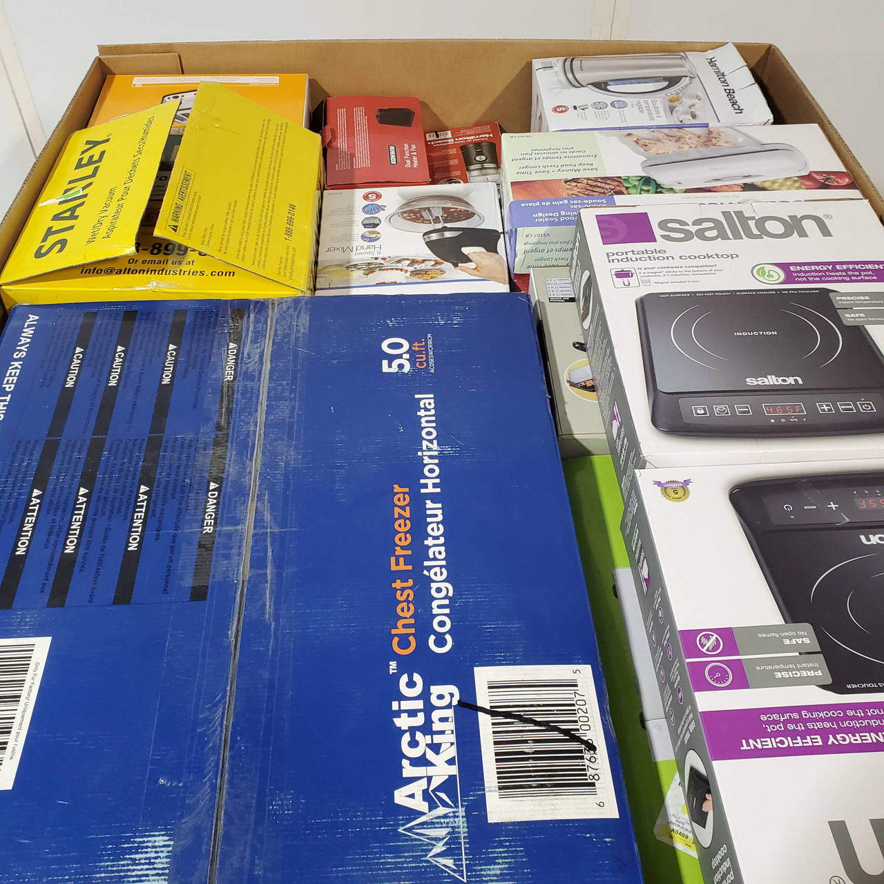 27 units of Small Appliances - MSRP $2,063 - Returns (Lot # 738525)