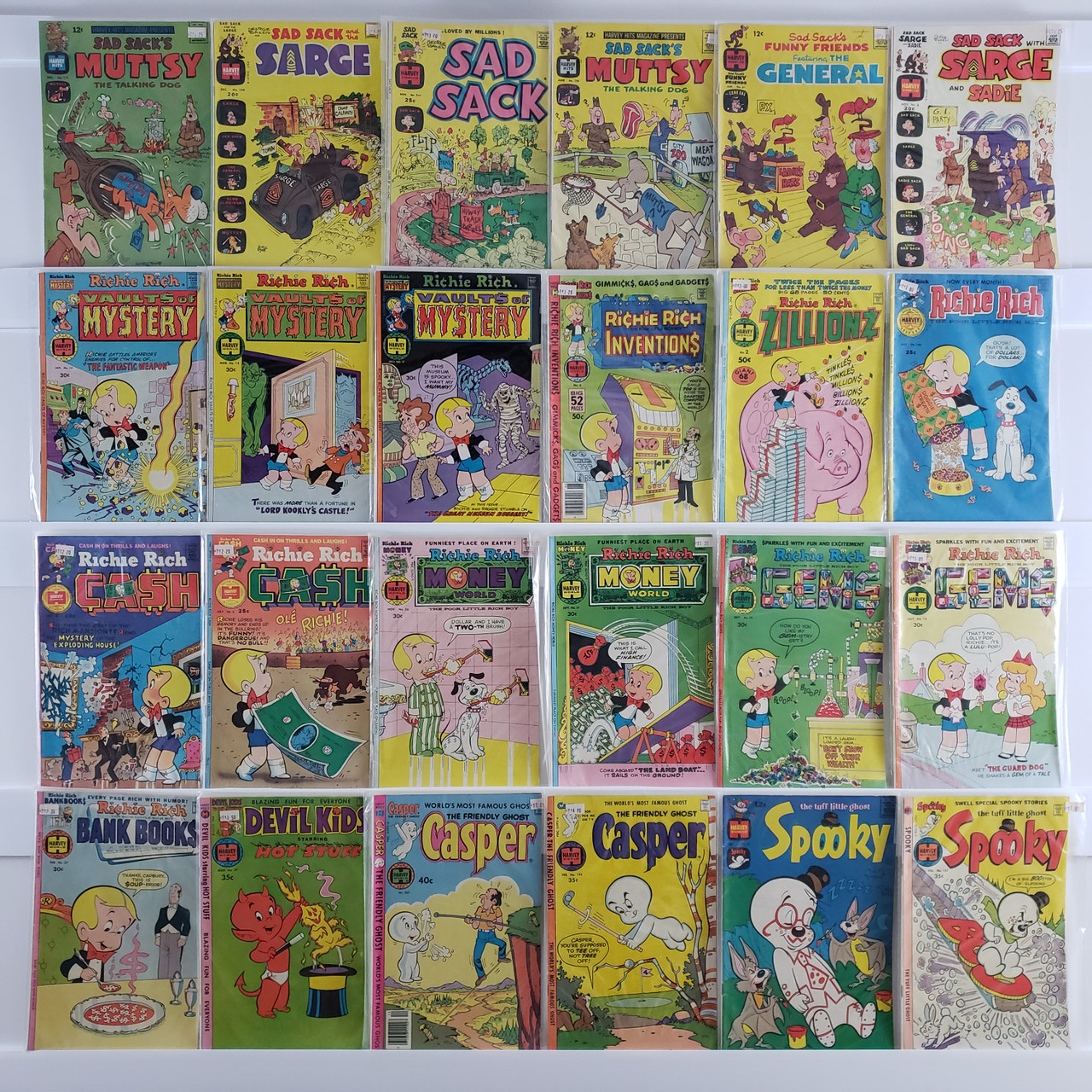 146 units of Vintage Comic Books (Reader's Copy) - MSRP $450 - Used (Lot # 746904)