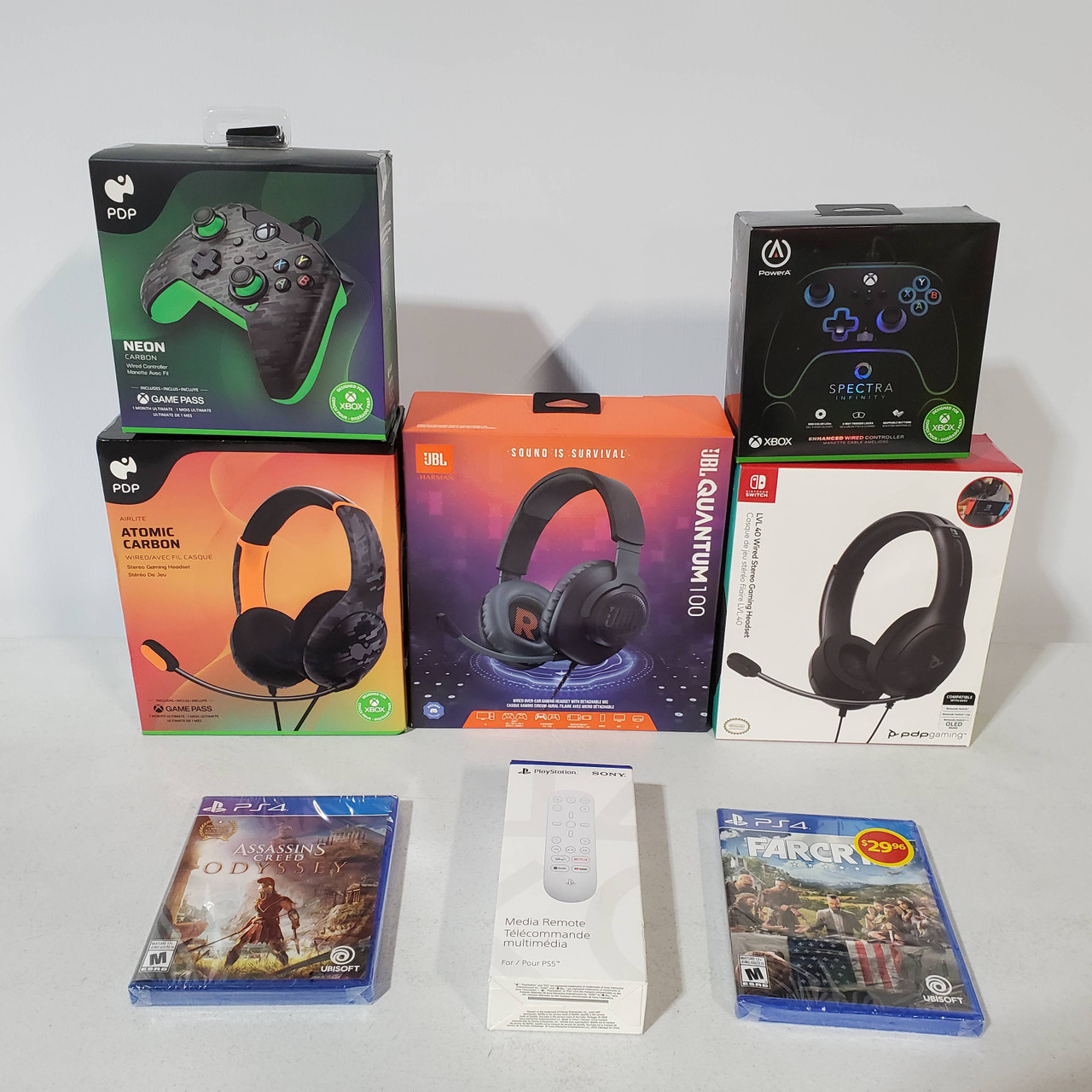 47 units of Video Games & Accessories - MSRP $2,443 - Returns (Lot # 745515)