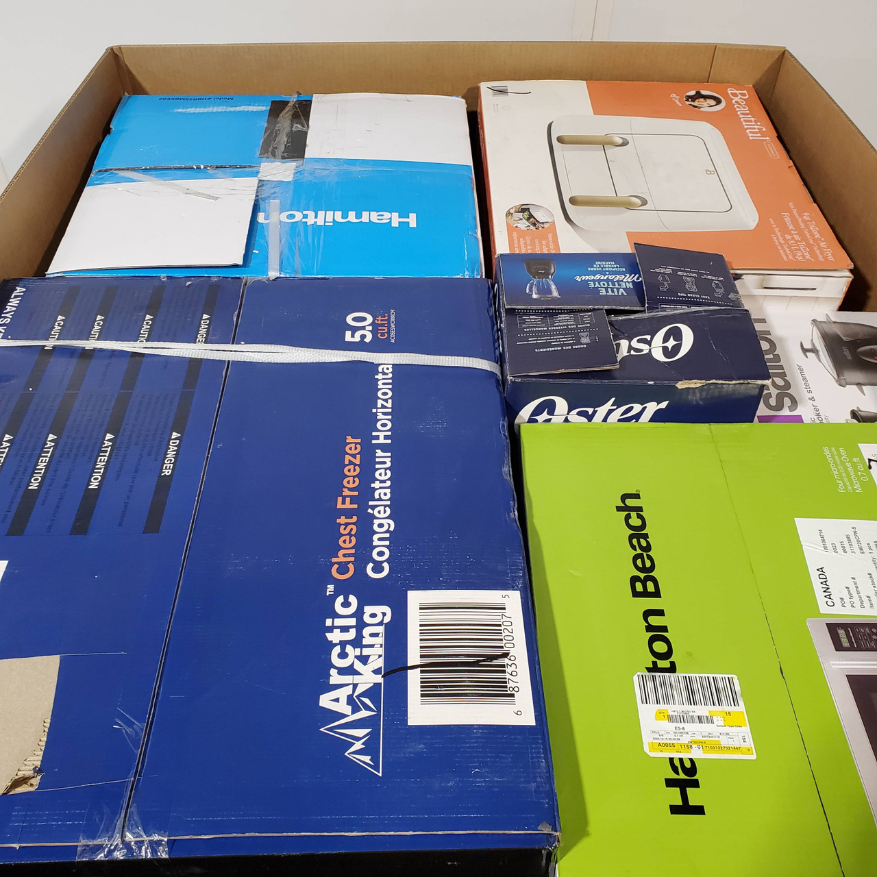 9 units of Small Appliances - MSRP $1,211 - Returns (Lot # 749132)