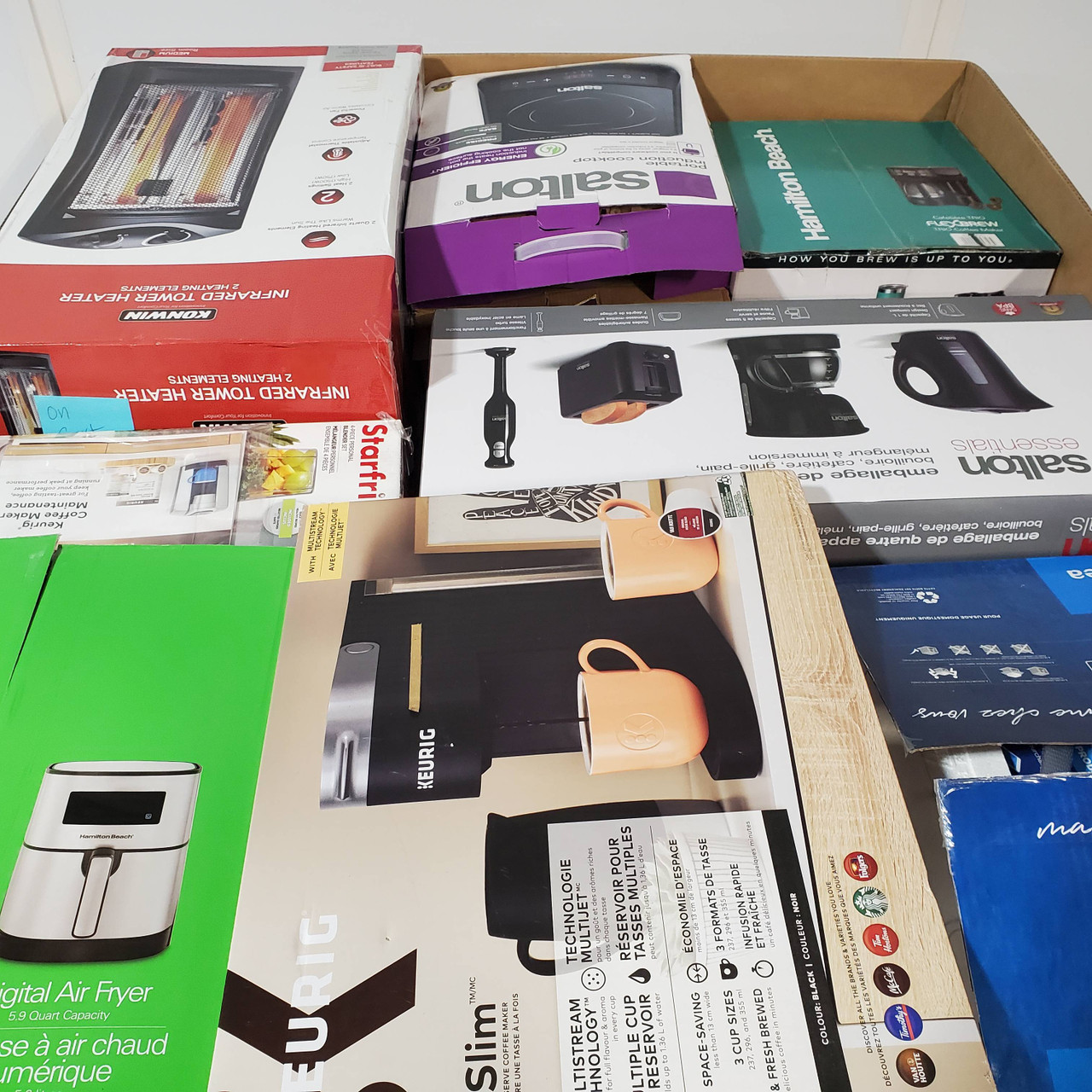 22 units of Small Appliances - MSRP $2,747 - Returns (Lot # 749327)