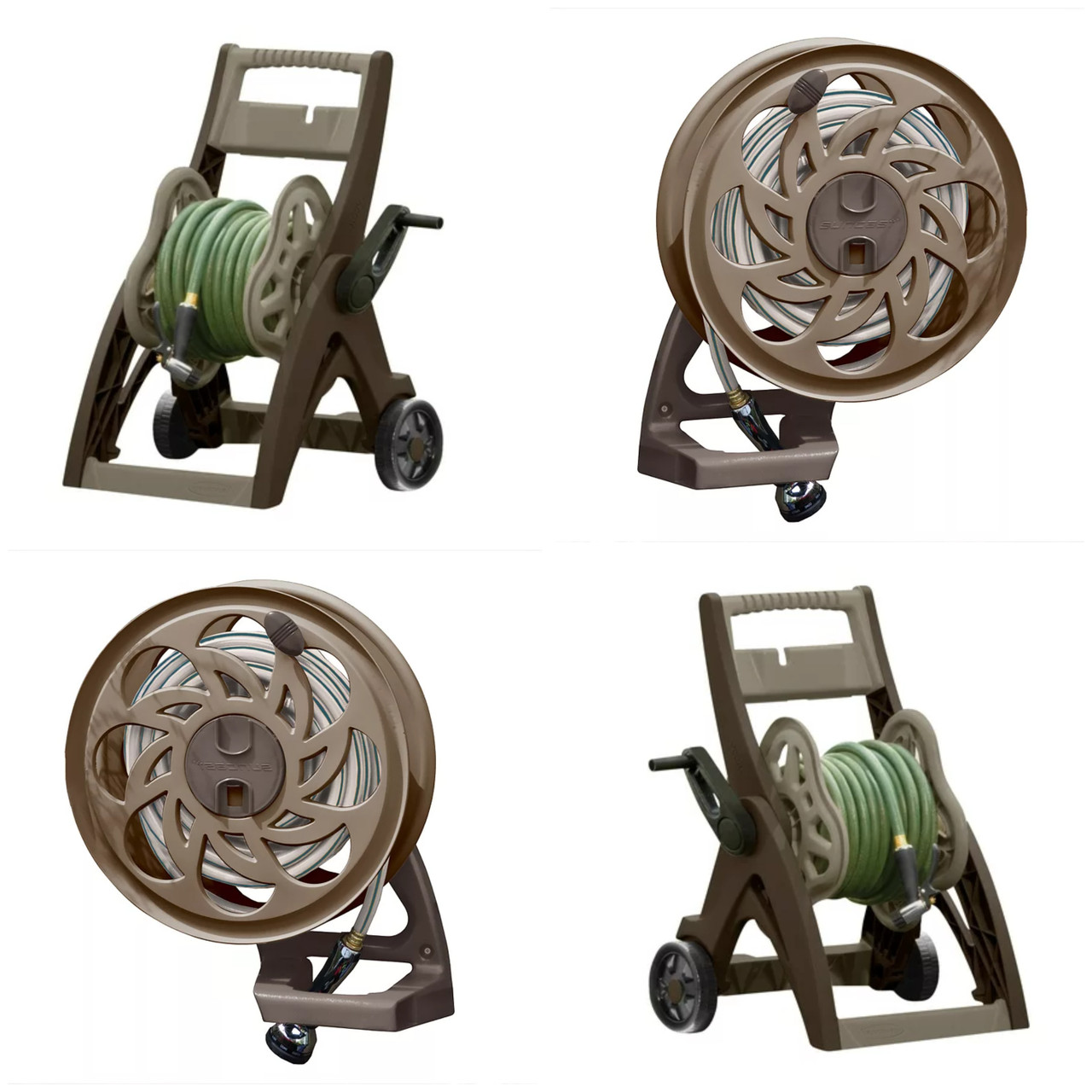 24 units of Suncast Hose Reels (2 Sizes) - MSRP $1,350 - Like New (Lot # 758558)