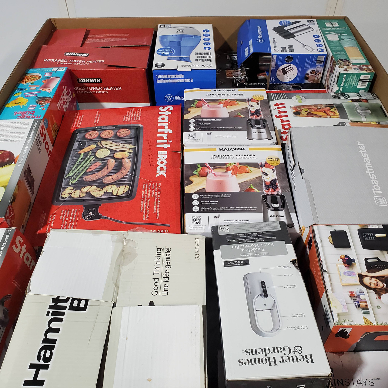 36 units of Small Appliances - MSRP $2,406 - Returns (Lot # 763029)