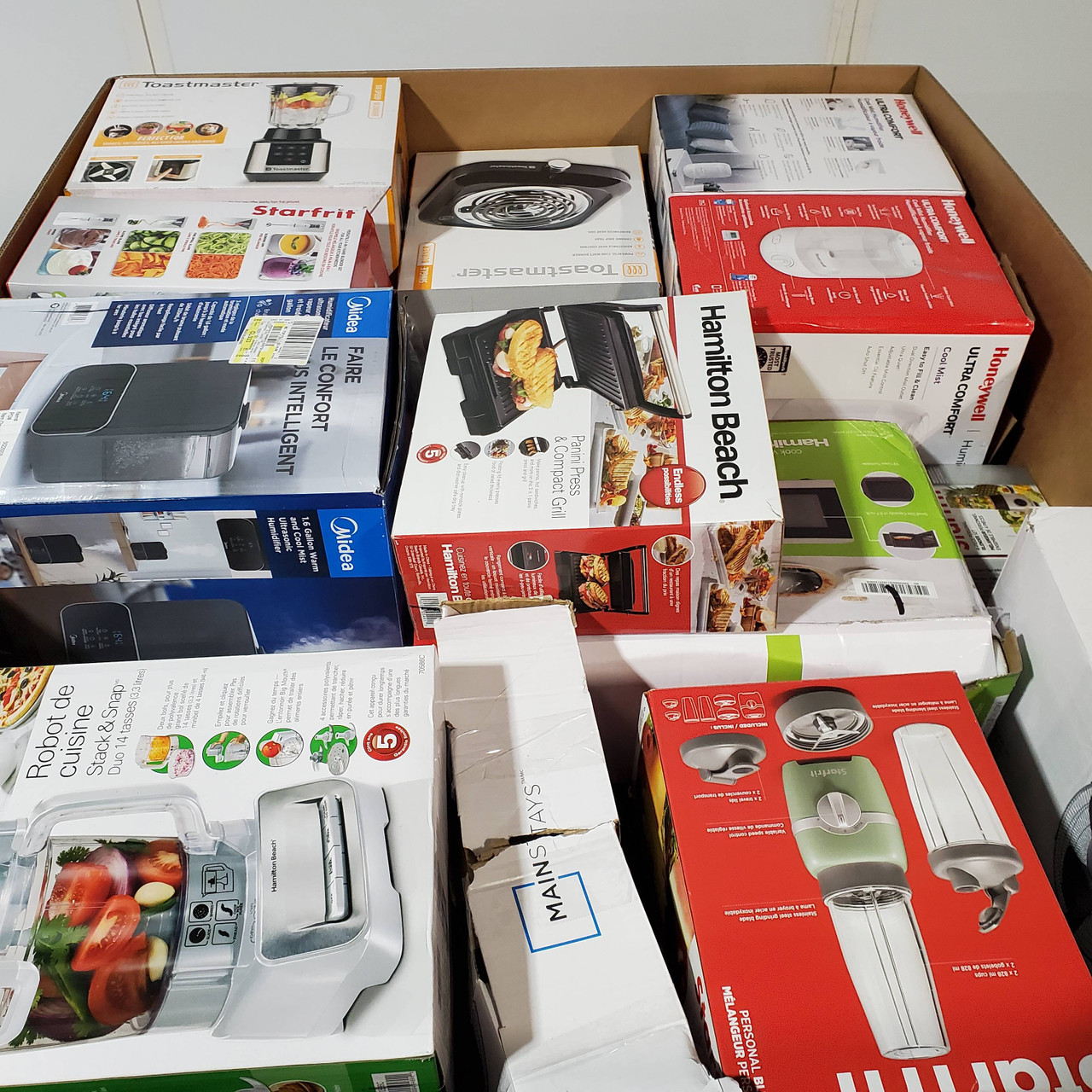 26 units of Small Appliances - MSRP $1,872 - Returns (Lot # 763050)