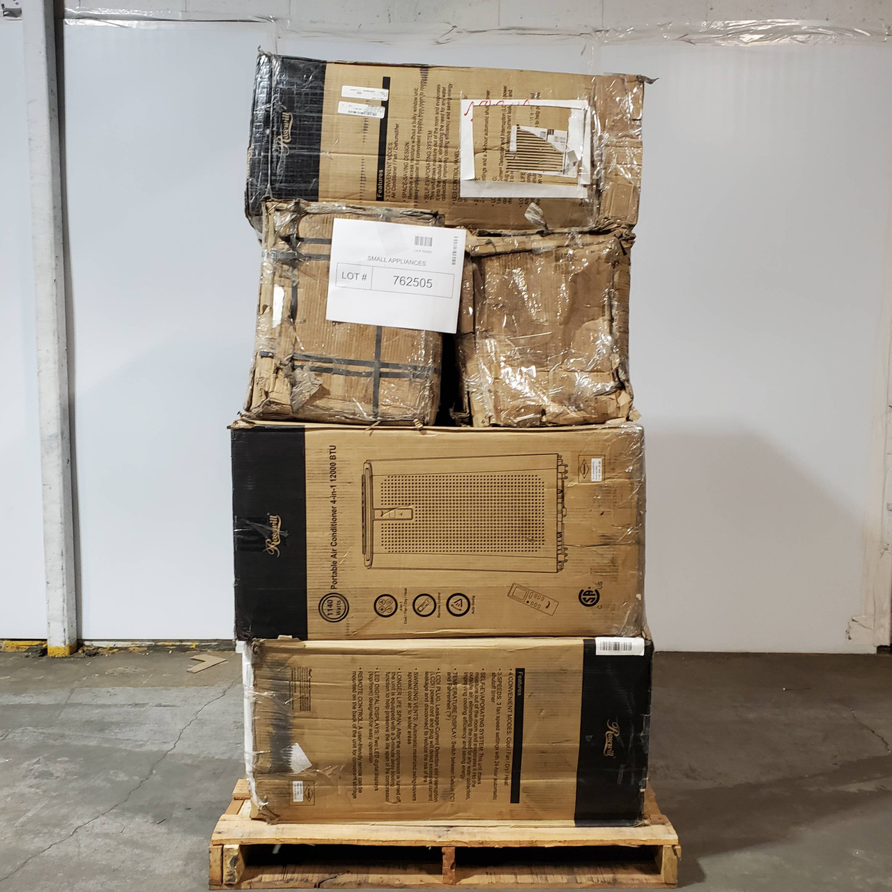 11 units of Small Appliances - MSRP $4,615 - Salvage (Lot # 762505)