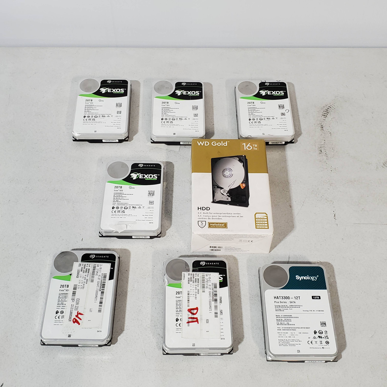 23 units of High Value Data Storage - MSRP $9,802 - Salvage (Lot # 762577)