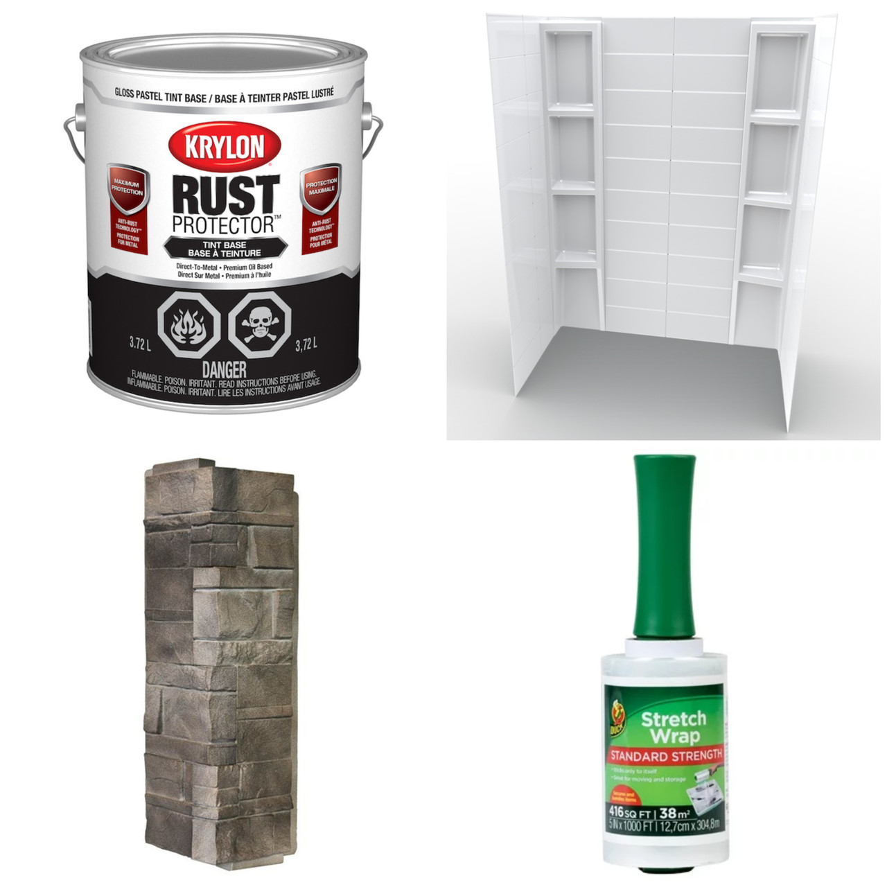 107 units of Building Supplies - MSRP $6,785 - Like New (Lot # 750615)