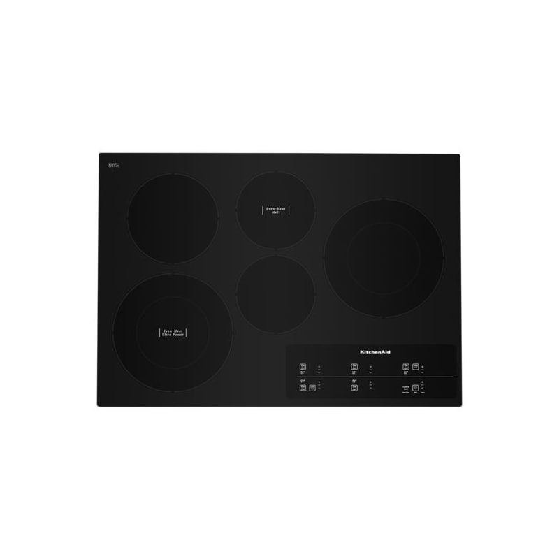 5 units of KitchenAid 31 Inch Wide Built-In Electric Cooktop, Touch Activated - MSRP $8,995 - Like New (Lot # 765004)