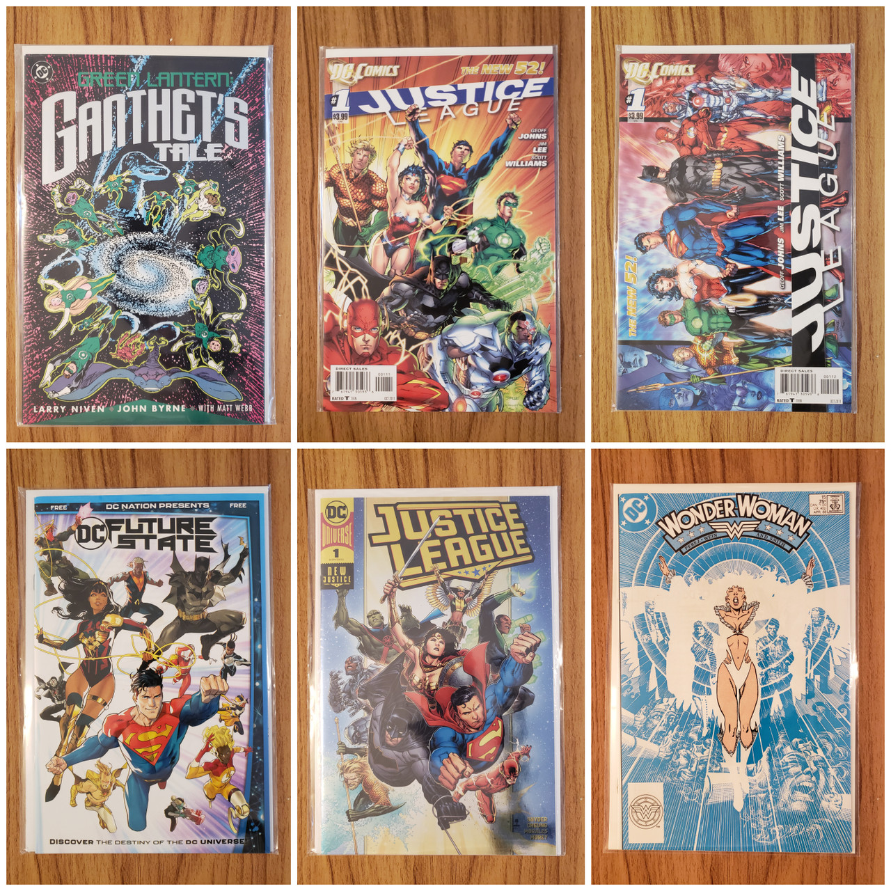 336 units of DC Comic Books (Justice League, Wonder Women & More) - MSRP $1,900 - Like New (Lot # 778603)