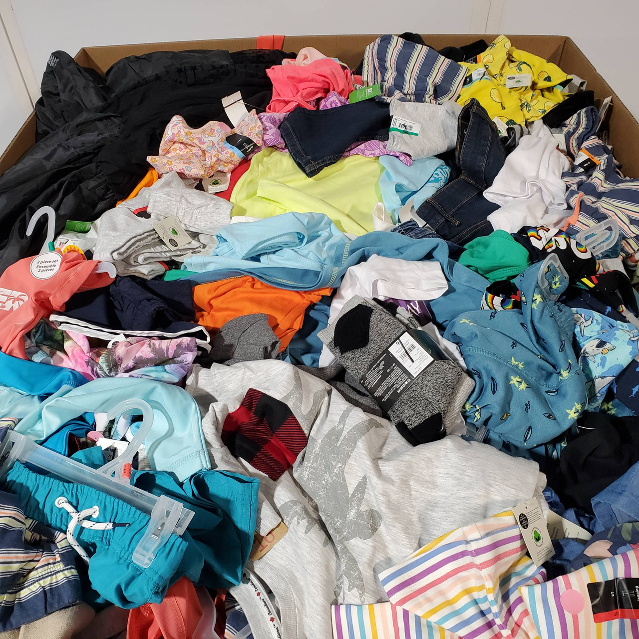 1260 units of Kids Clothing - MSRP $12,491 - Returns (Lot # 776940)