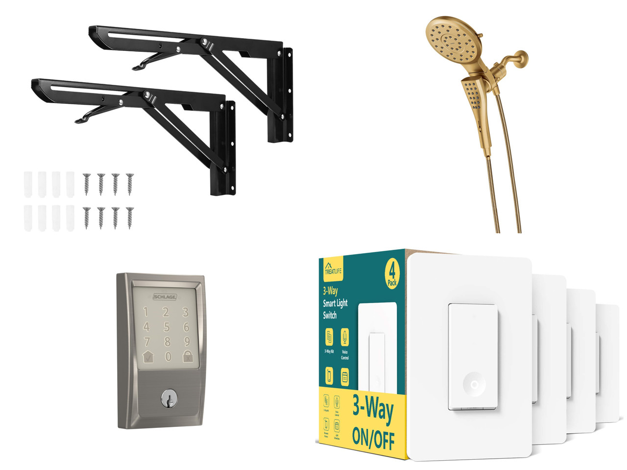 465 units of Building Supplies - MSRP $16,555 - Returns (Lot # 779206)