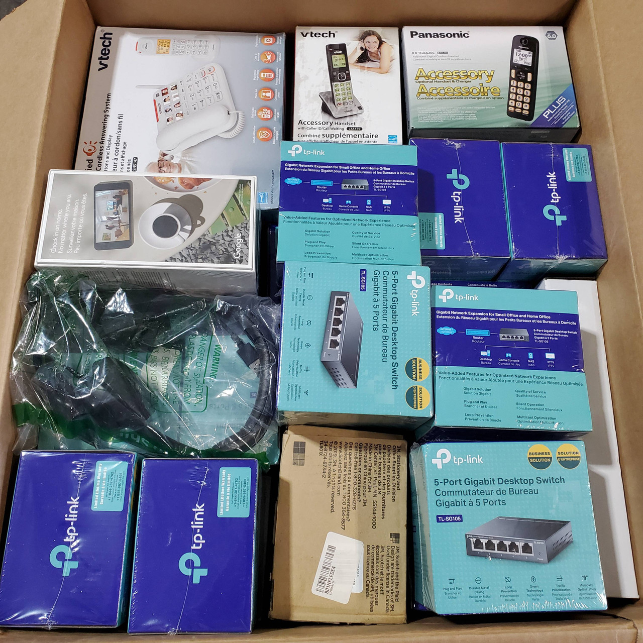 58 units of Office Electronics - MSRP $2,407 - Returns (Lot # 789519)