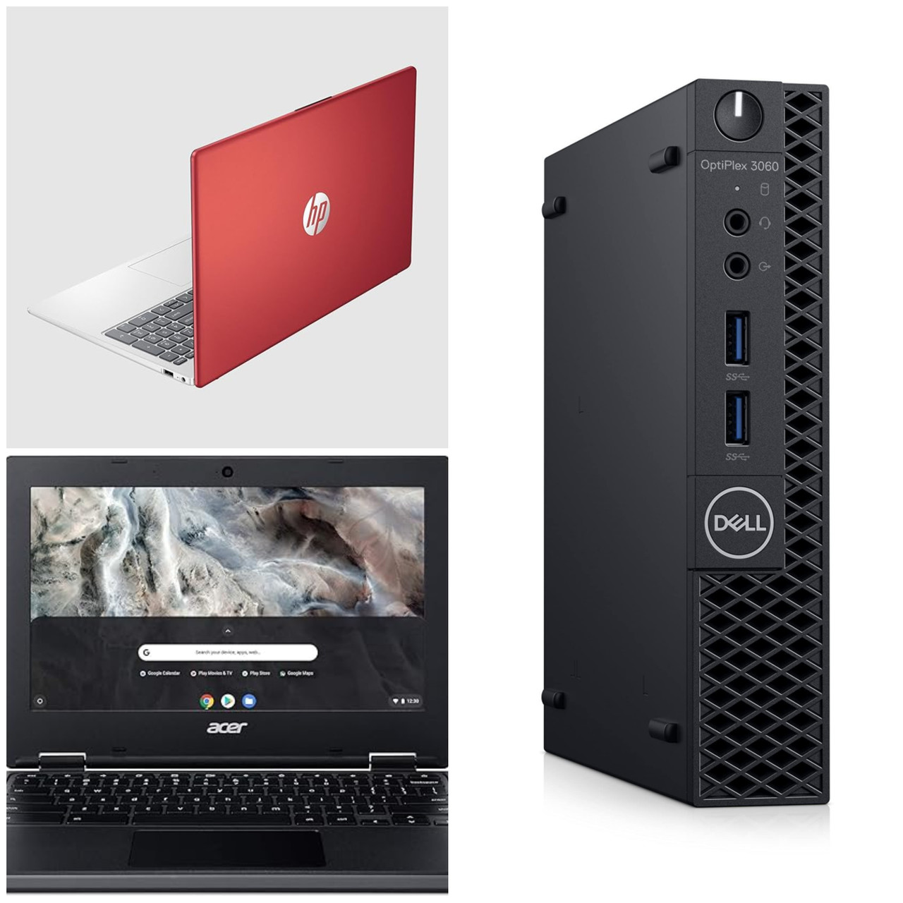 3 units of Desktop And Laptops - MSRP $526 - Returns (Lot # 794429)