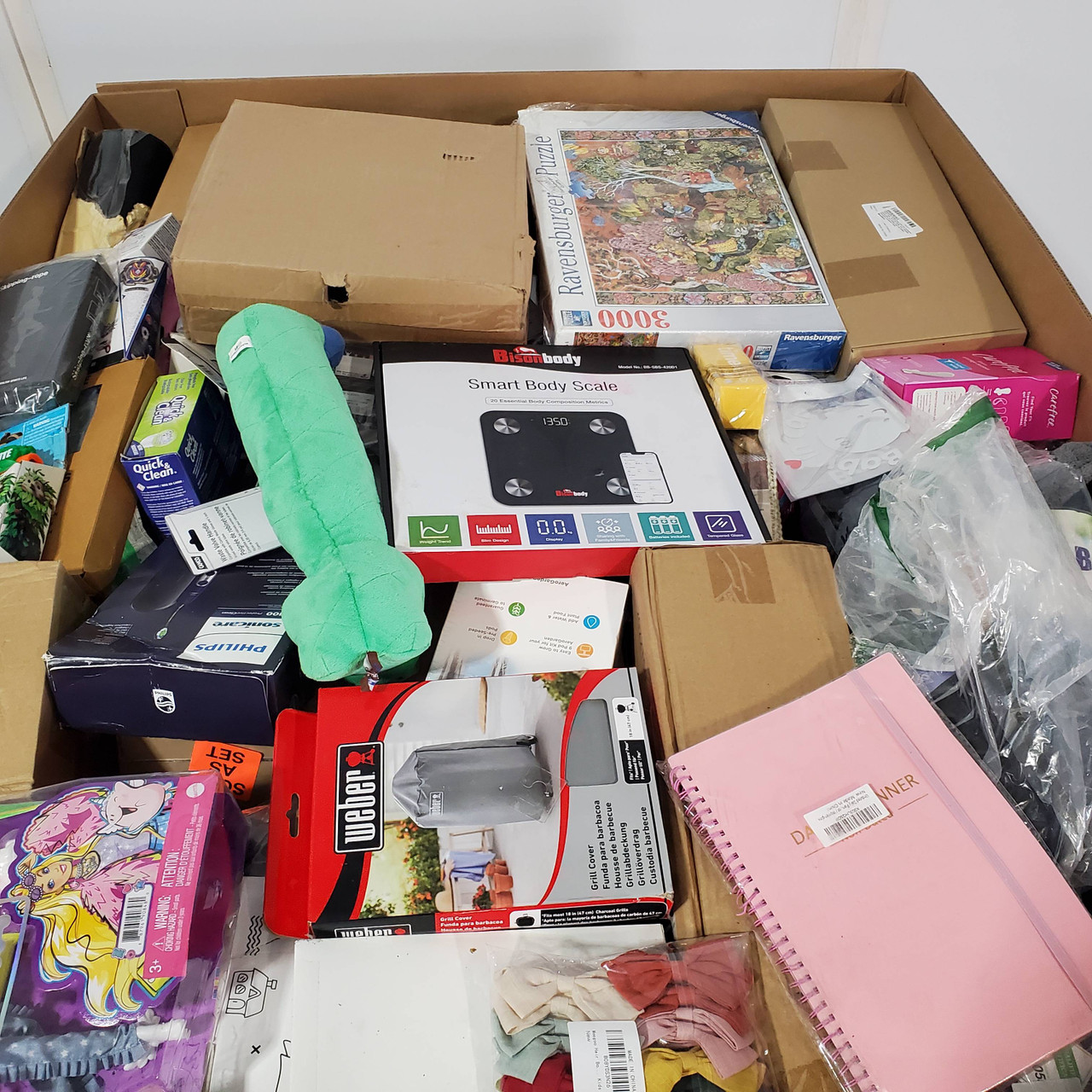 6970 units of AMZ General Merchandise MSRP $136,496 Returns