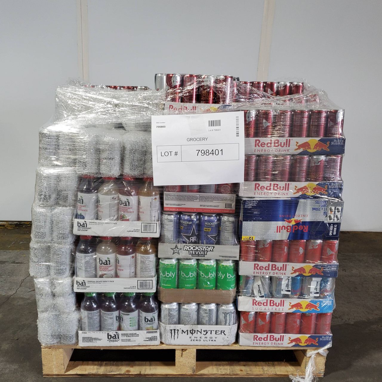127 units of Grocery - MSRP $3,345 - Like New (Lot # 798401)