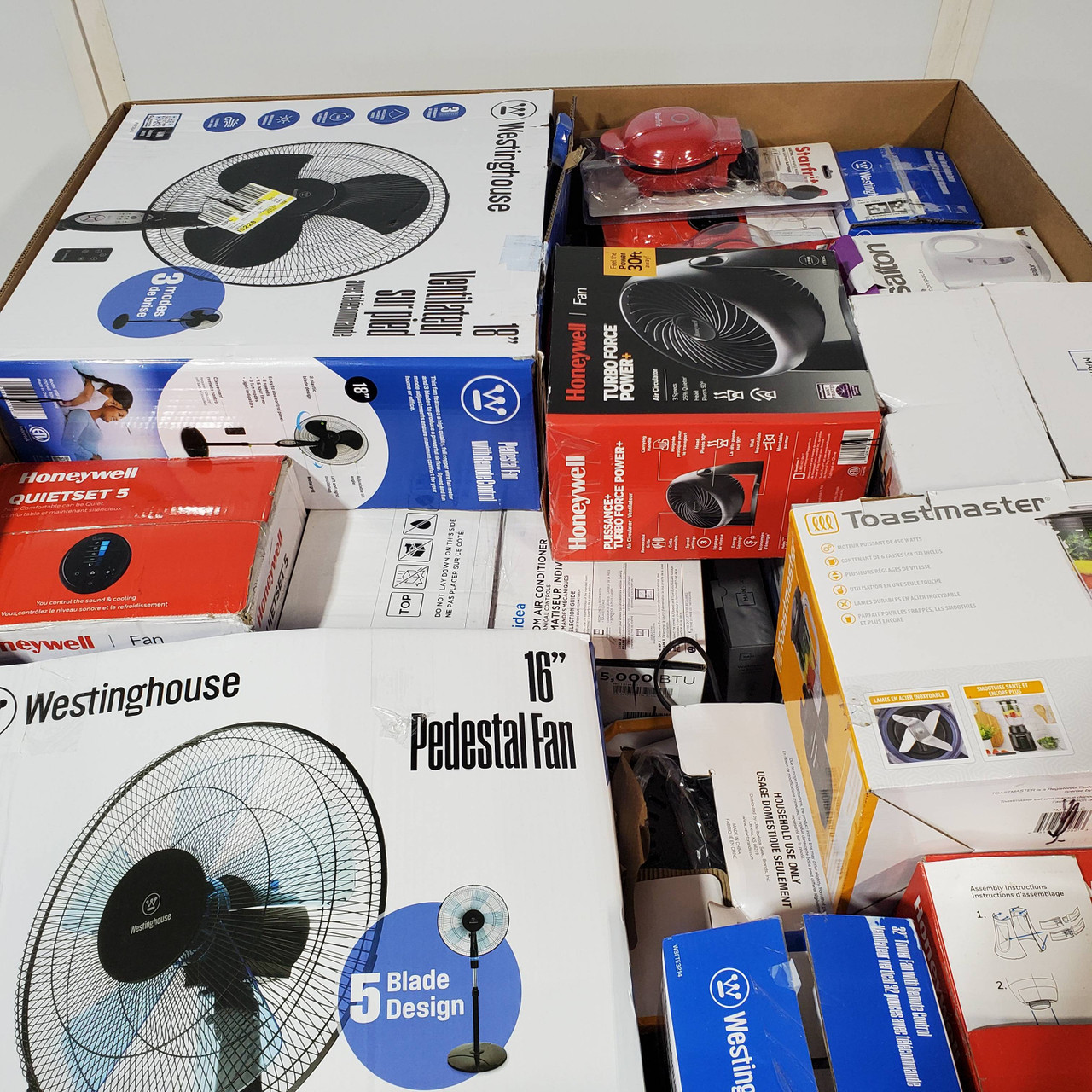 25 units of Small Appliances - MSRP $1,715 - Returns (Lot # 804237)