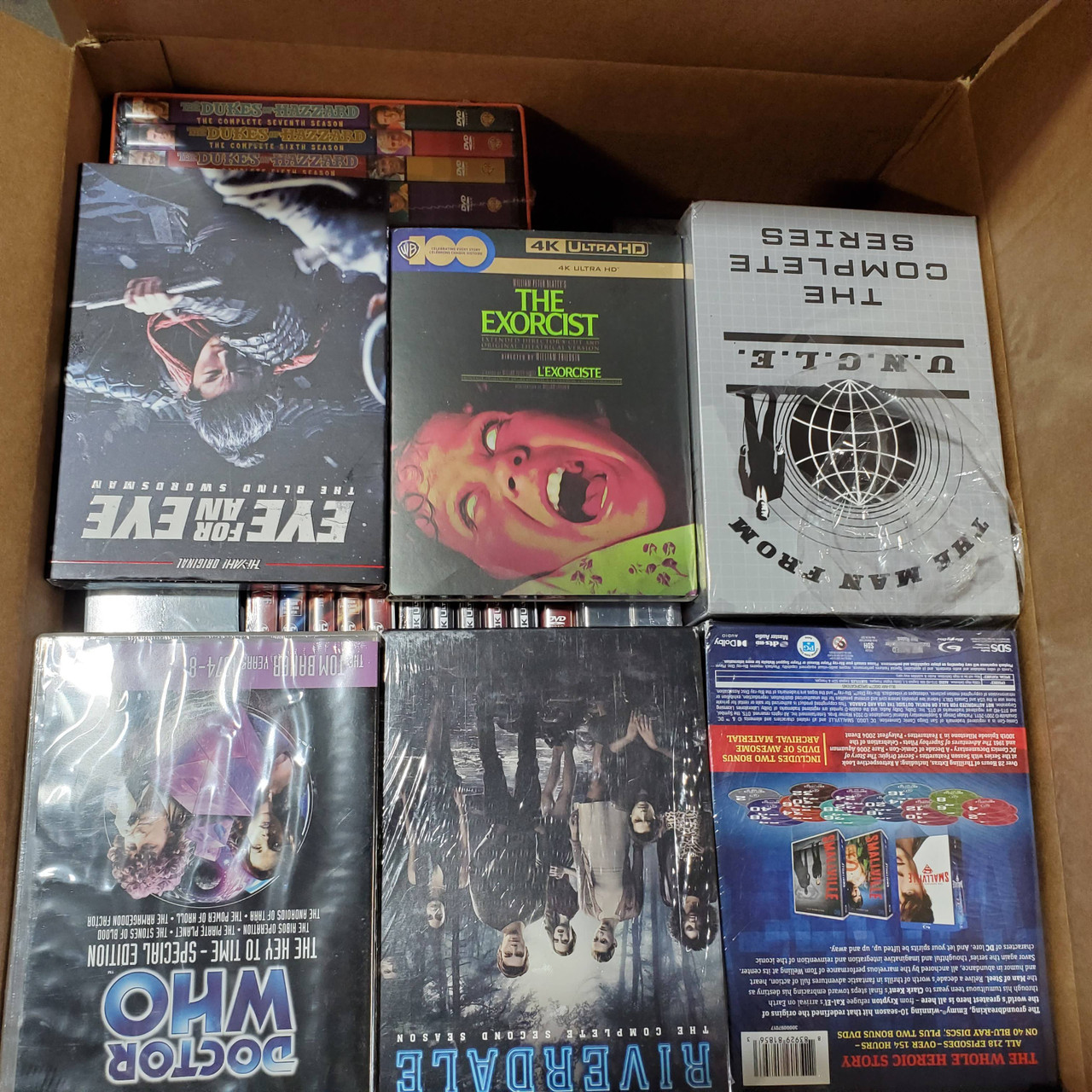 71 units of DVD & Blu-Ray - MSRP $2,793 - Returns (Lot # 8036113)