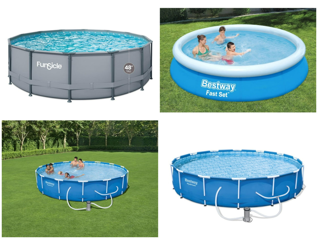 9 units of Swimming Pools - MSRP $2,016 - Returns (Lot # 809349)