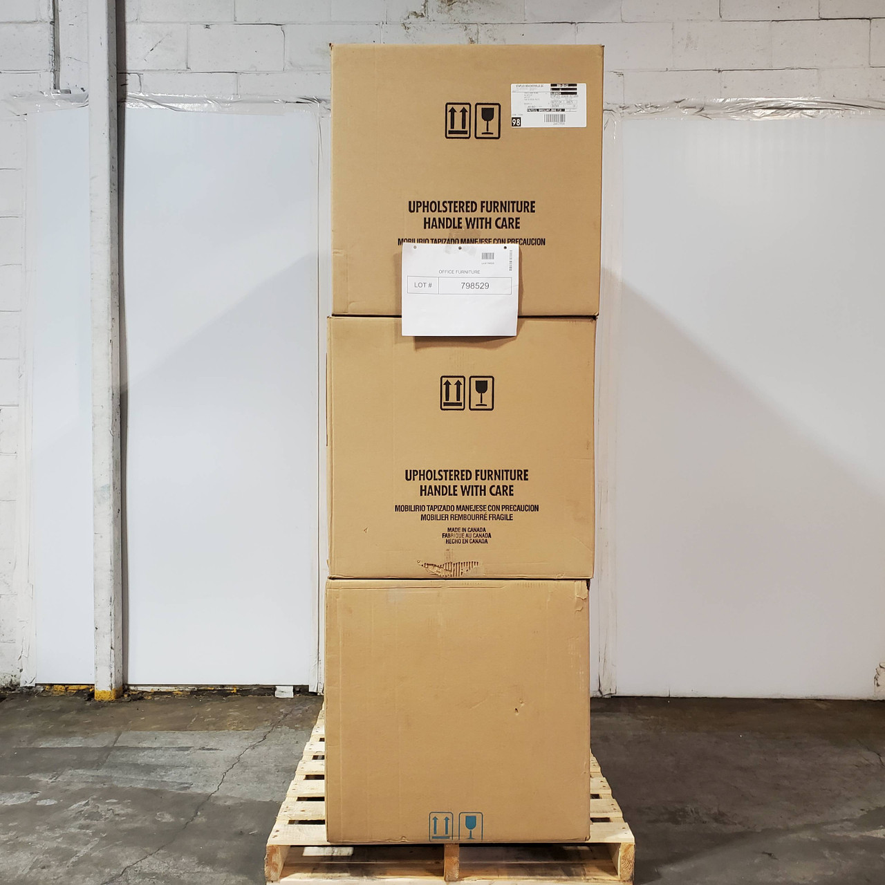 6 units of Chairs with Tilter Fixed Arms - MSRP $848 - Like New (Lot # 798529)