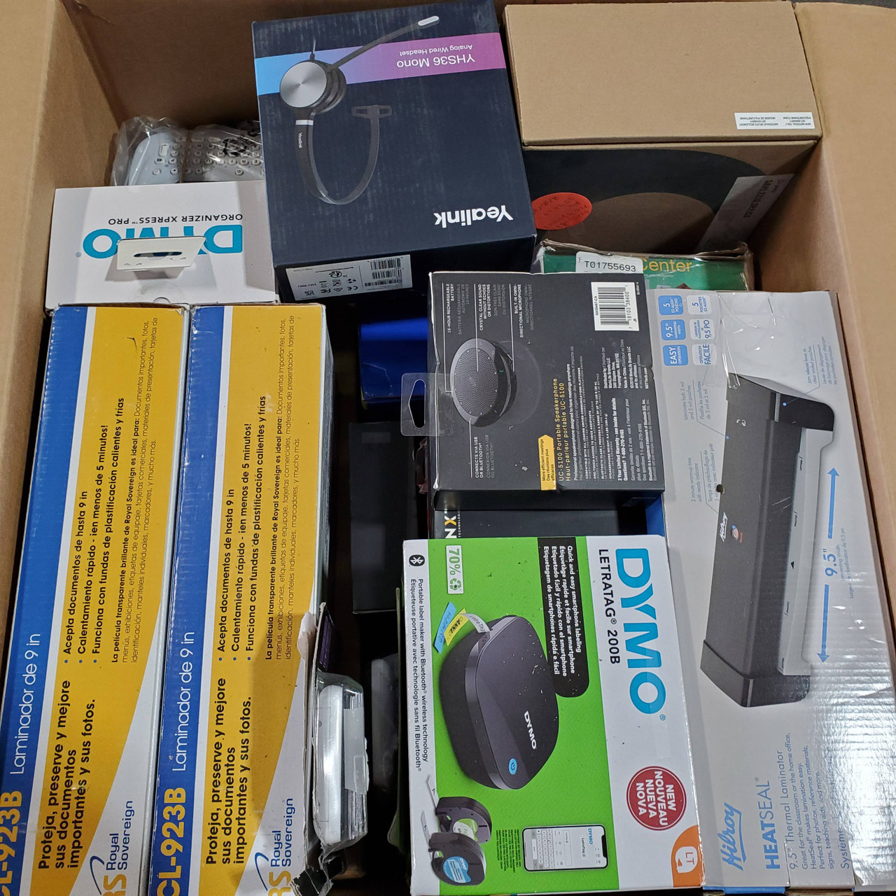 22 units of Office Electronics - MSRP $2,491 - Returns (Lot # 809810)