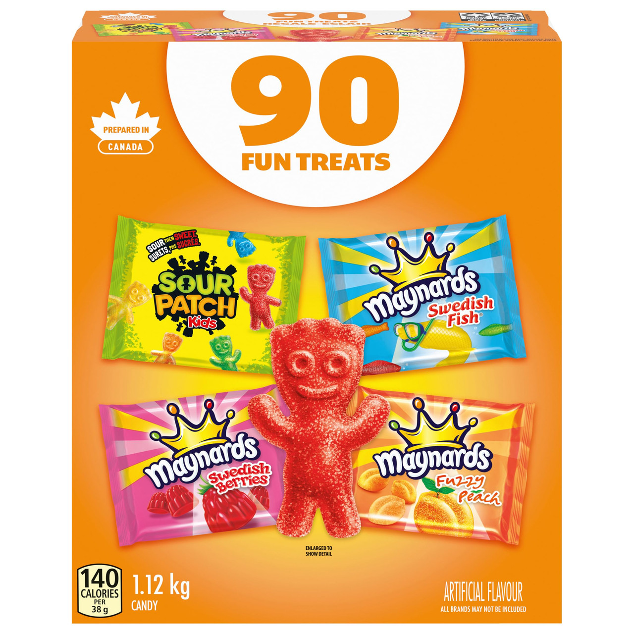 147 Units of Maynards Assorted Gummy Candy (Pack of 90) - MSRP $2,644 - Like New (Lot # LK813202)