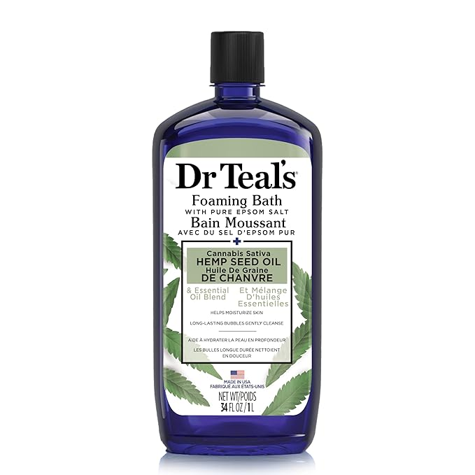 336 units of Dr Teal's Cannabis Sativa Hemp Seed Oil Foaming Bath (1000 ml) - MSRP $2,671 - Like New (Lot # 816018)
