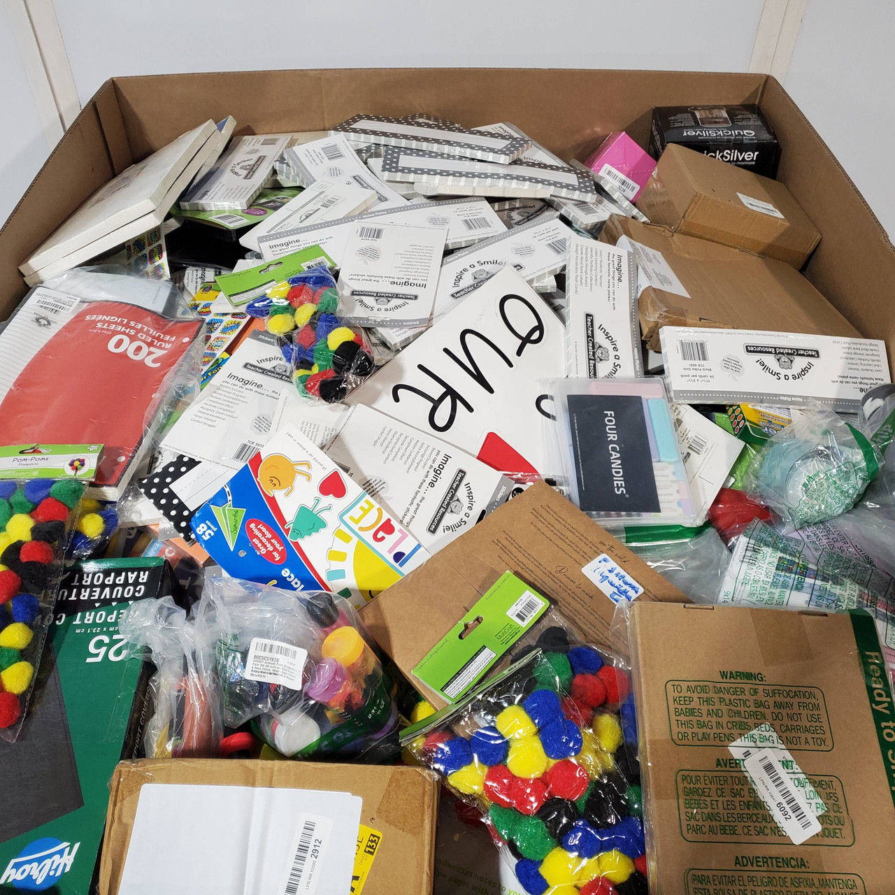 523 units of Office & School Supplies - MSRP $7,285 - Returns (Lot # 816036)