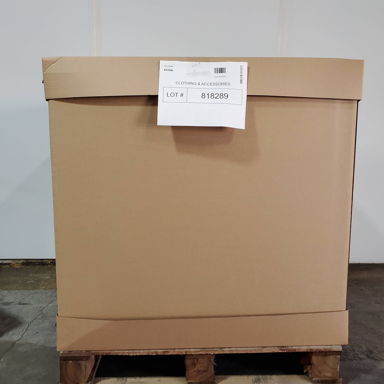 532 units of Clothing & Accessories MSRP 20,983 Returns (Lot