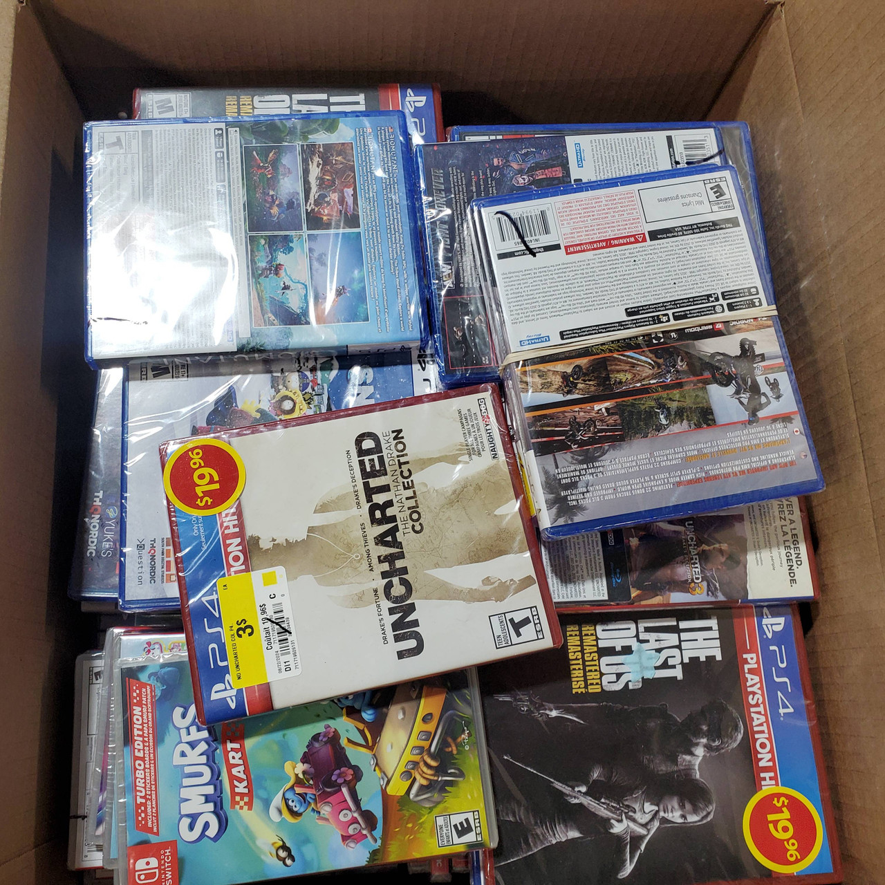 115 units of Video Games - MSRP $3,615 - Like New (Lot # 822037)