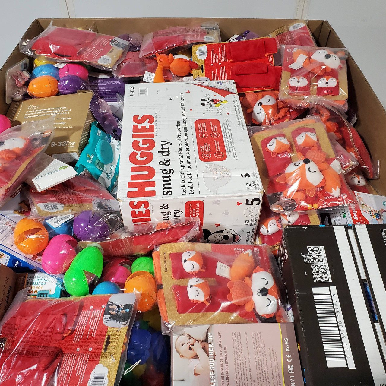 262 units of Baby Products - MSRP $6,128 - Returns (Lot # 819536)
