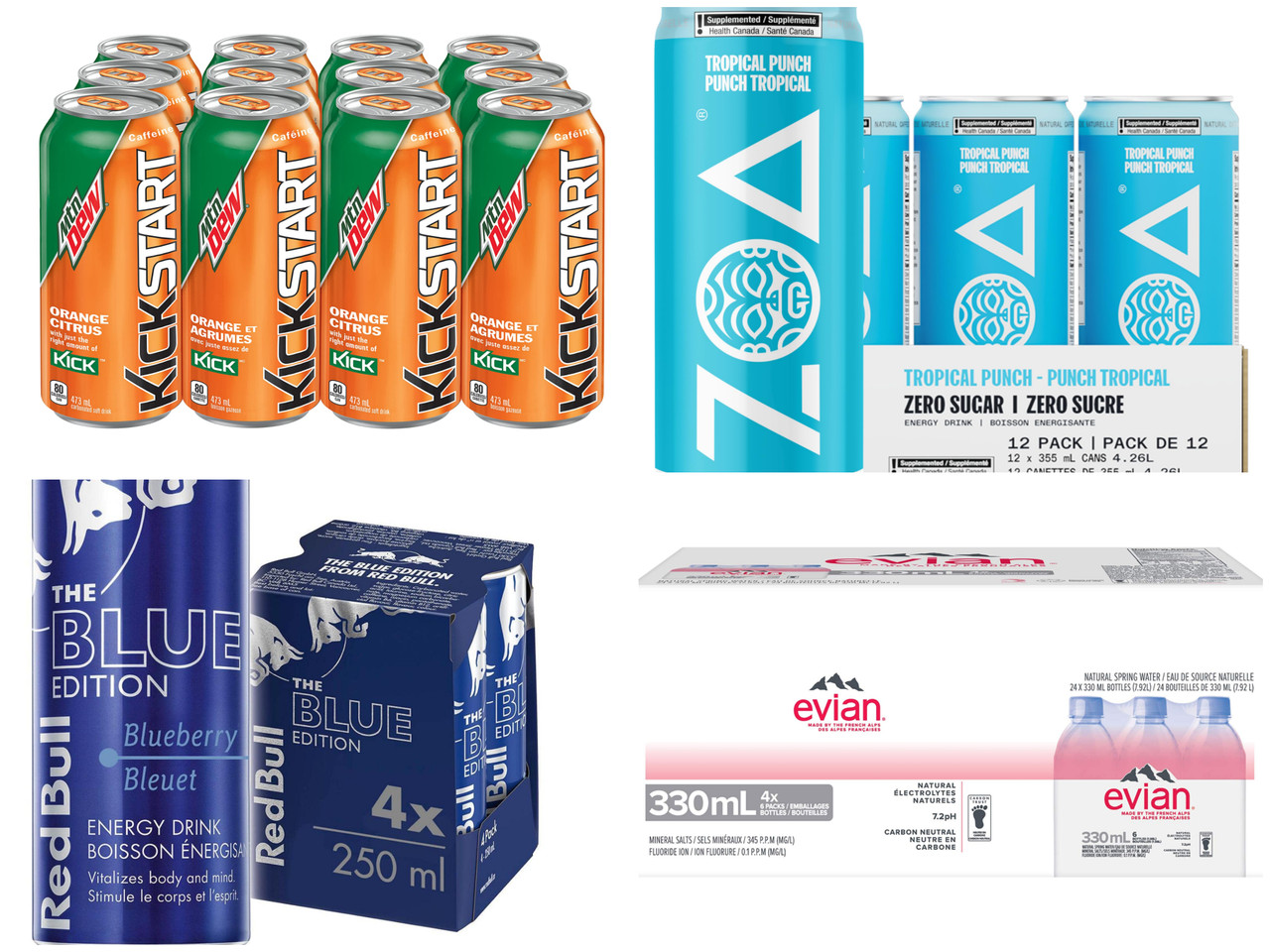 226 units of Beverages MSRP 3,544 Like New (Lot 821457) Restock Canada